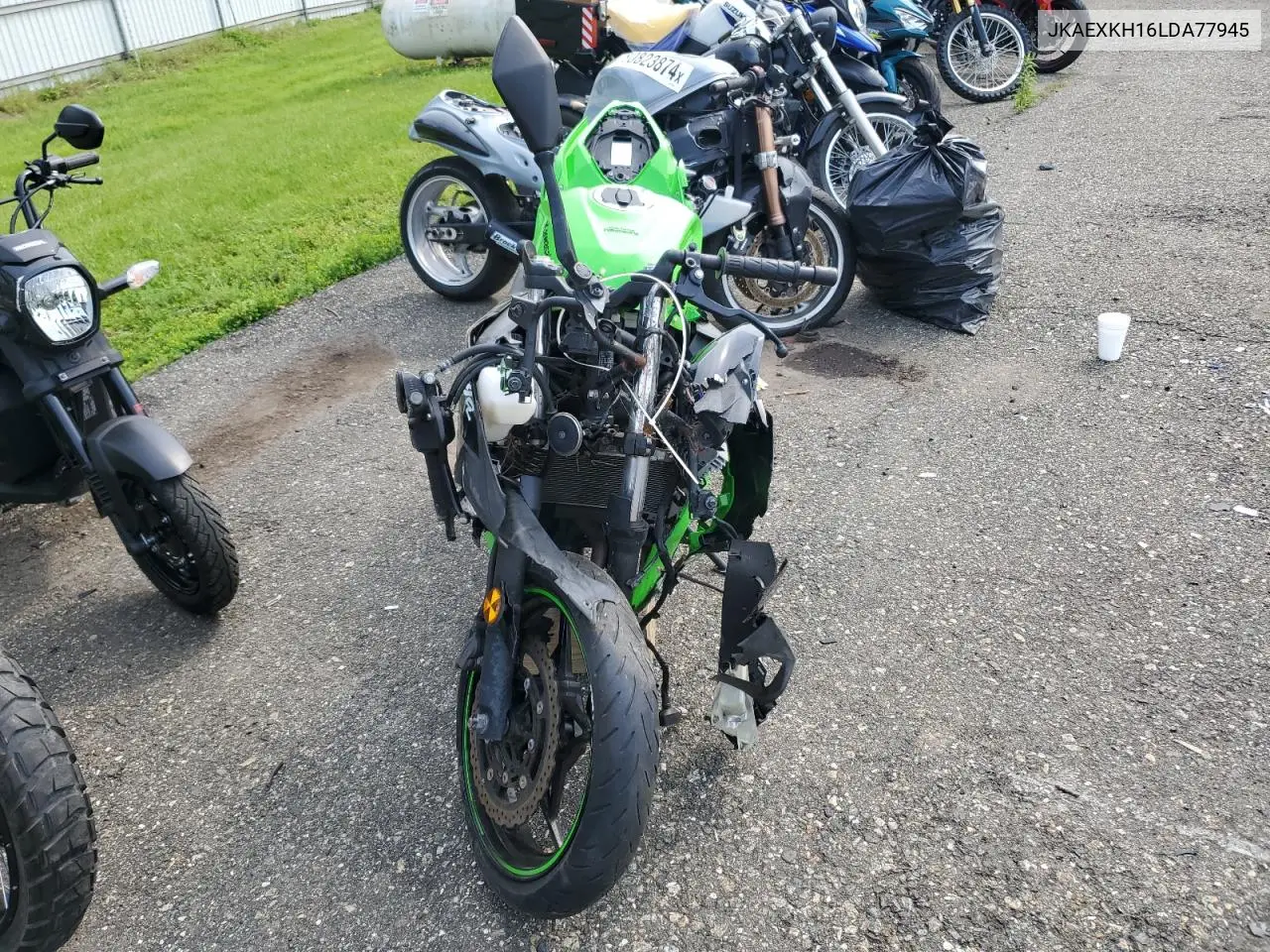 2020 Kawasaki Ex400 VIN: JKAEXKH16LDA77945 Lot: 60986405