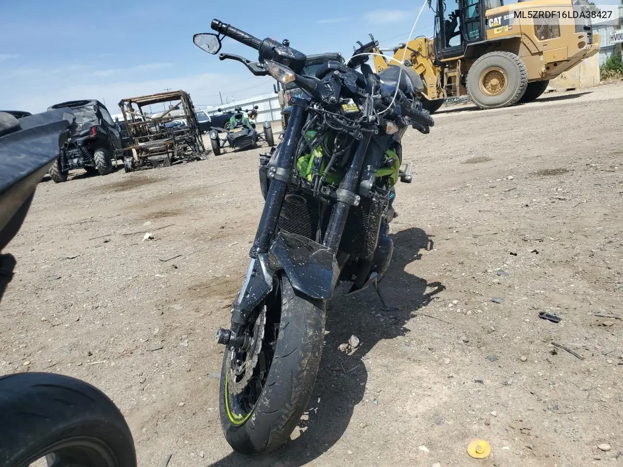 2020 Kawasaki Zr900 F VIN: ML5ZRDF16LDA38427 Lot: 62527625