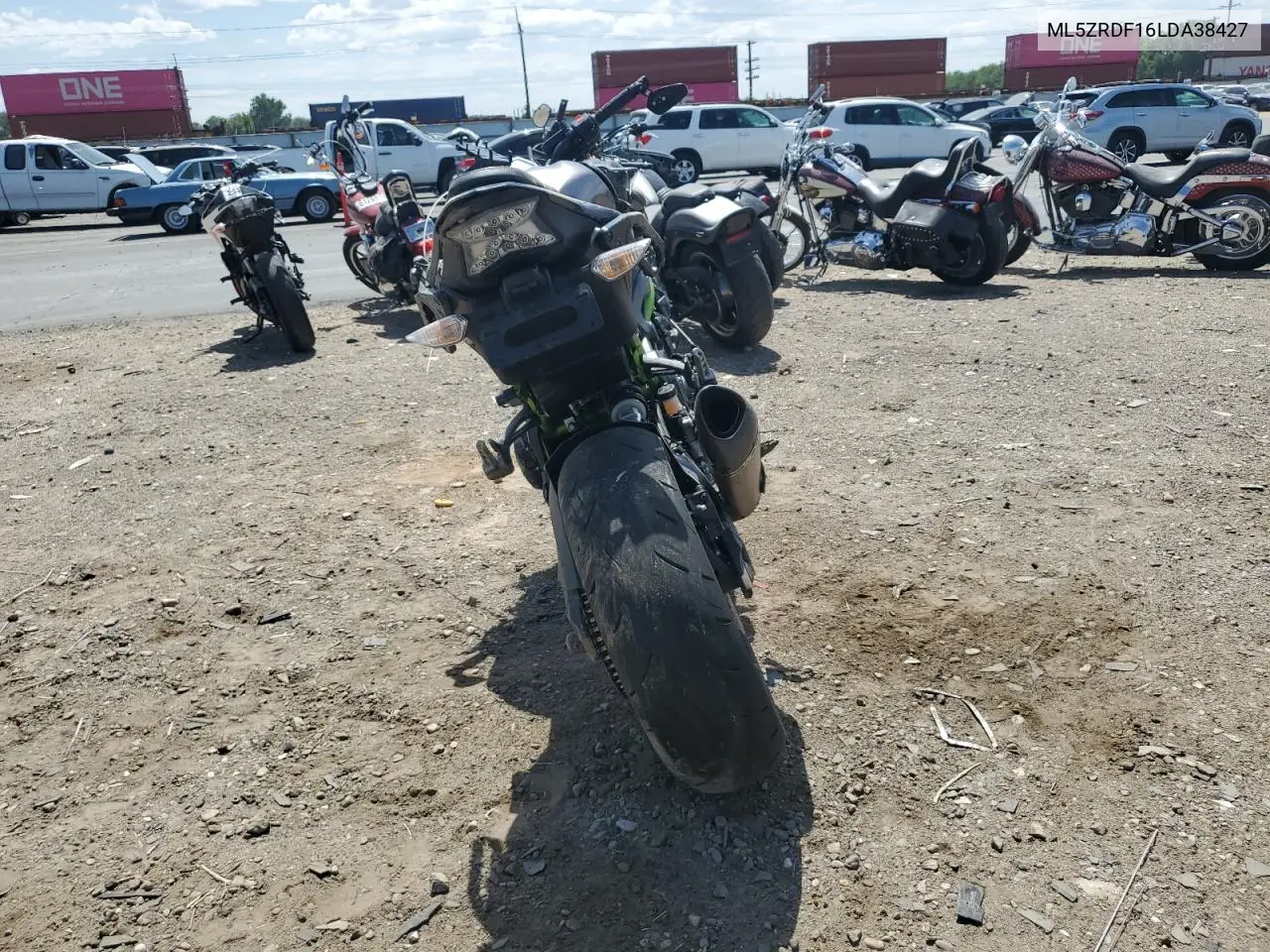 2020 Kawasaki Zr900 F VIN: ML5ZRDF16LDA38427 Lot: 62527625