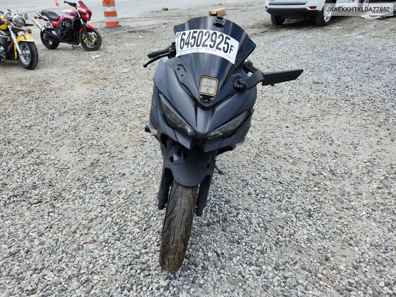 2020 Kawasaki Ex400 VIN: JKAEXKH1XLDA77852 Lot: 64502925