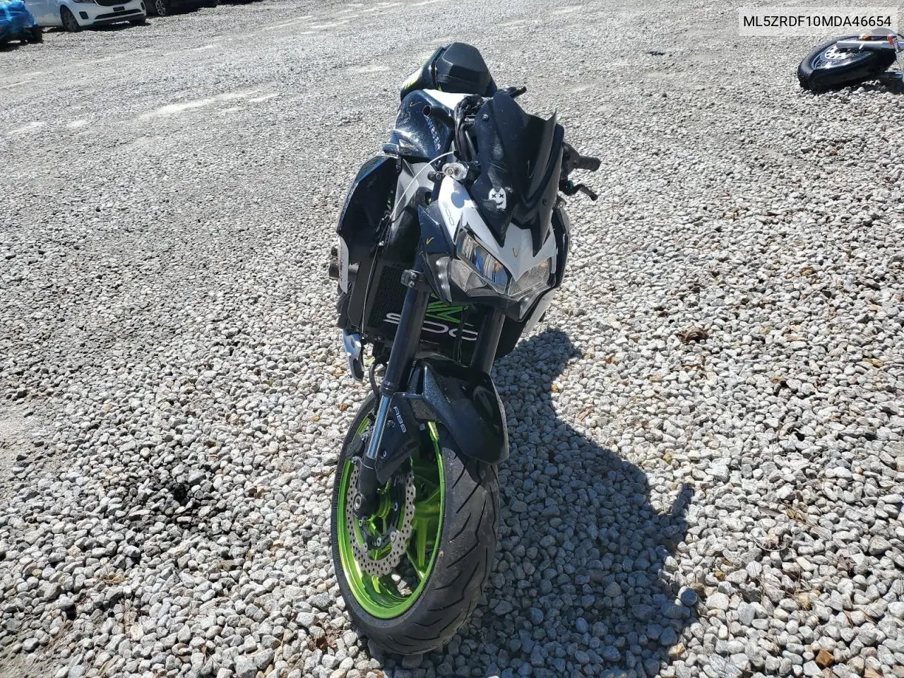 2021 Kawasaki Zr900 F VIN: ML5ZRDF10MDA46654 Lot: 57563435