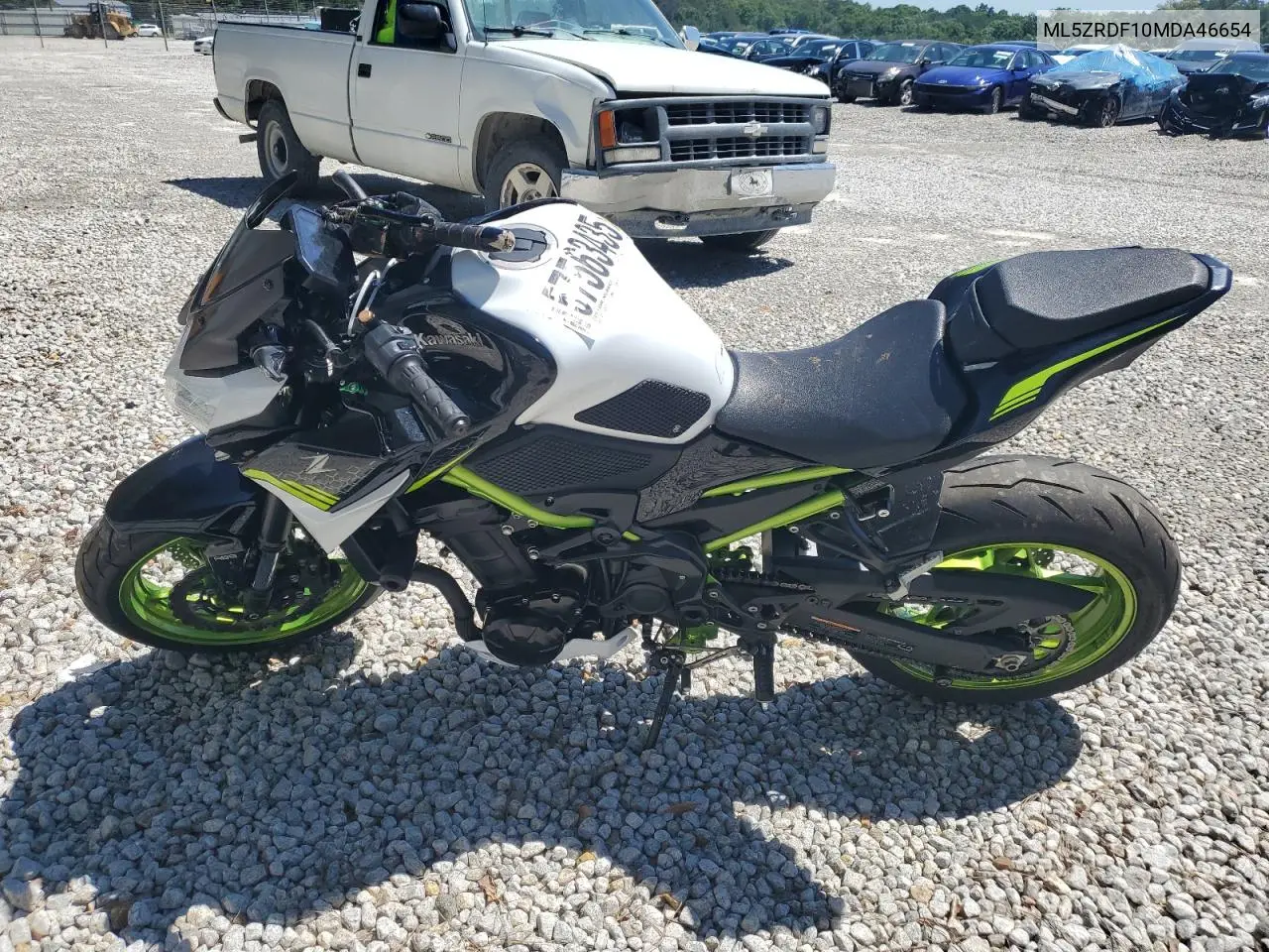 2021 Kawasaki Zr900 F VIN: ML5ZRDF10MDA46654 Lot: 57563435