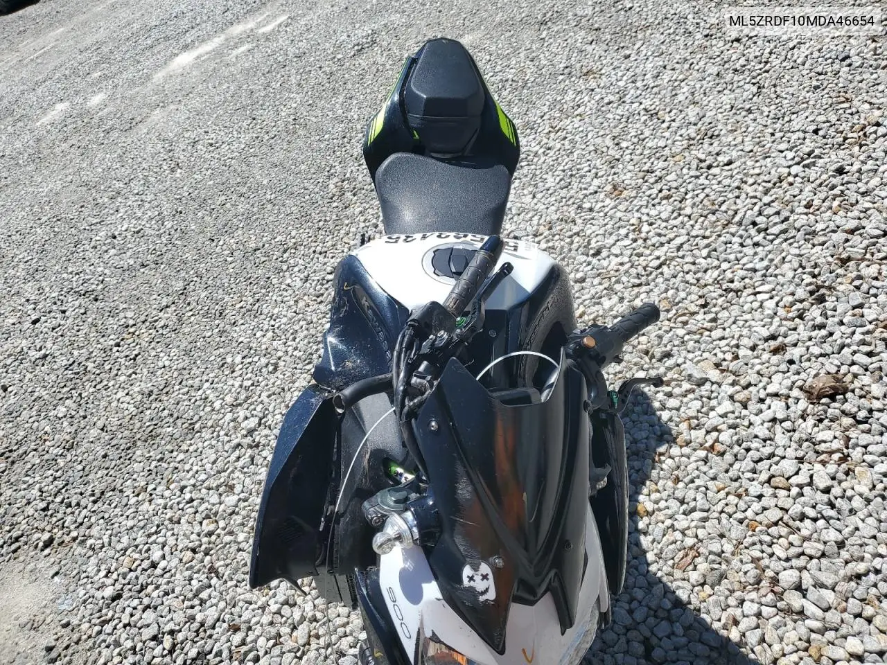 2021 Kawasaki Zr900 F VIN: ML5ZRDF10MDA46654 Lot: 57563435