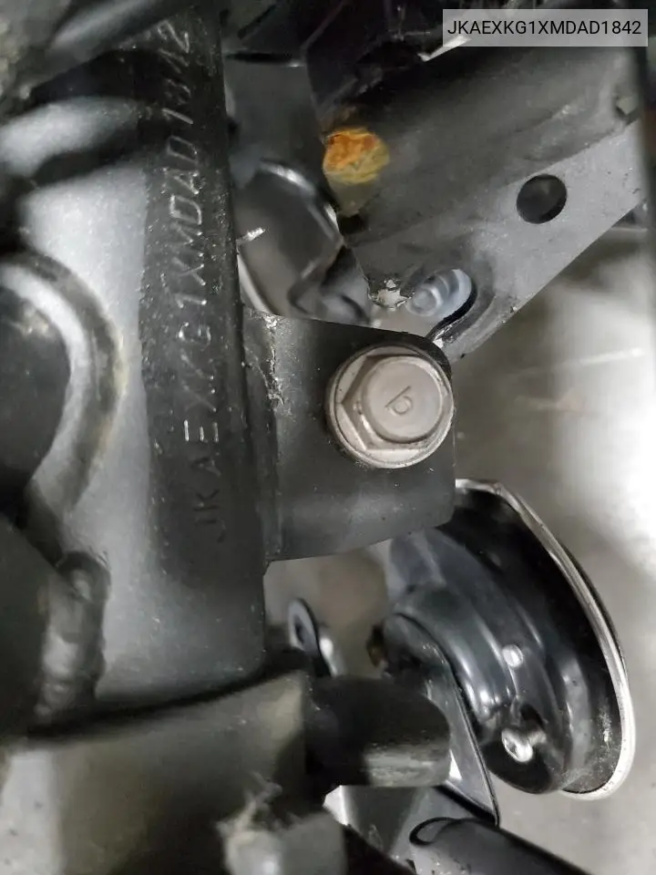 2021 Kawasaki Ex400 VIN: JKAEXKG1XMDAD1842 Lot: 59126175