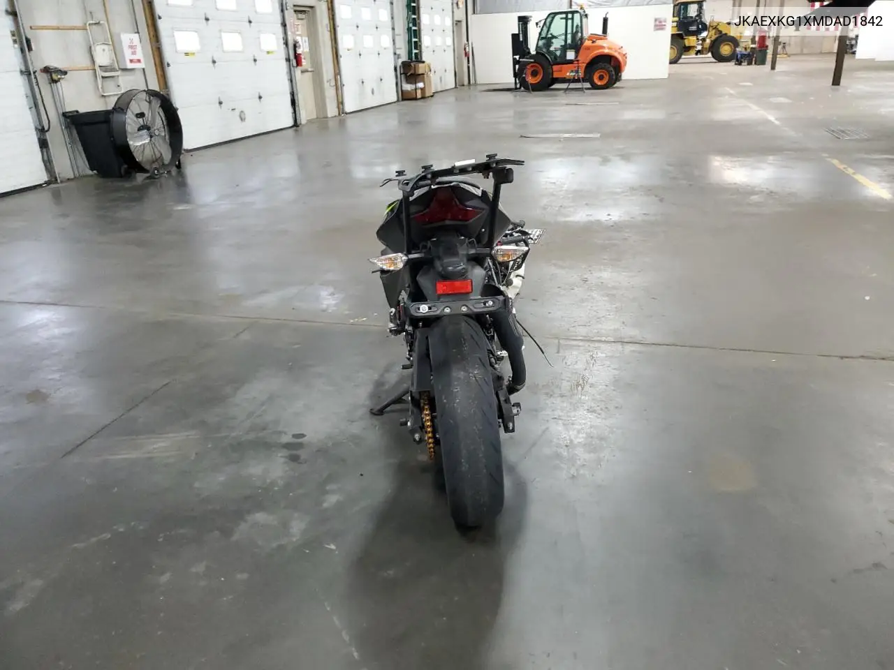 2021 Kawasaki Ex400 VIN: JKAEXKG1XMDAD1842 Lot: 59126175