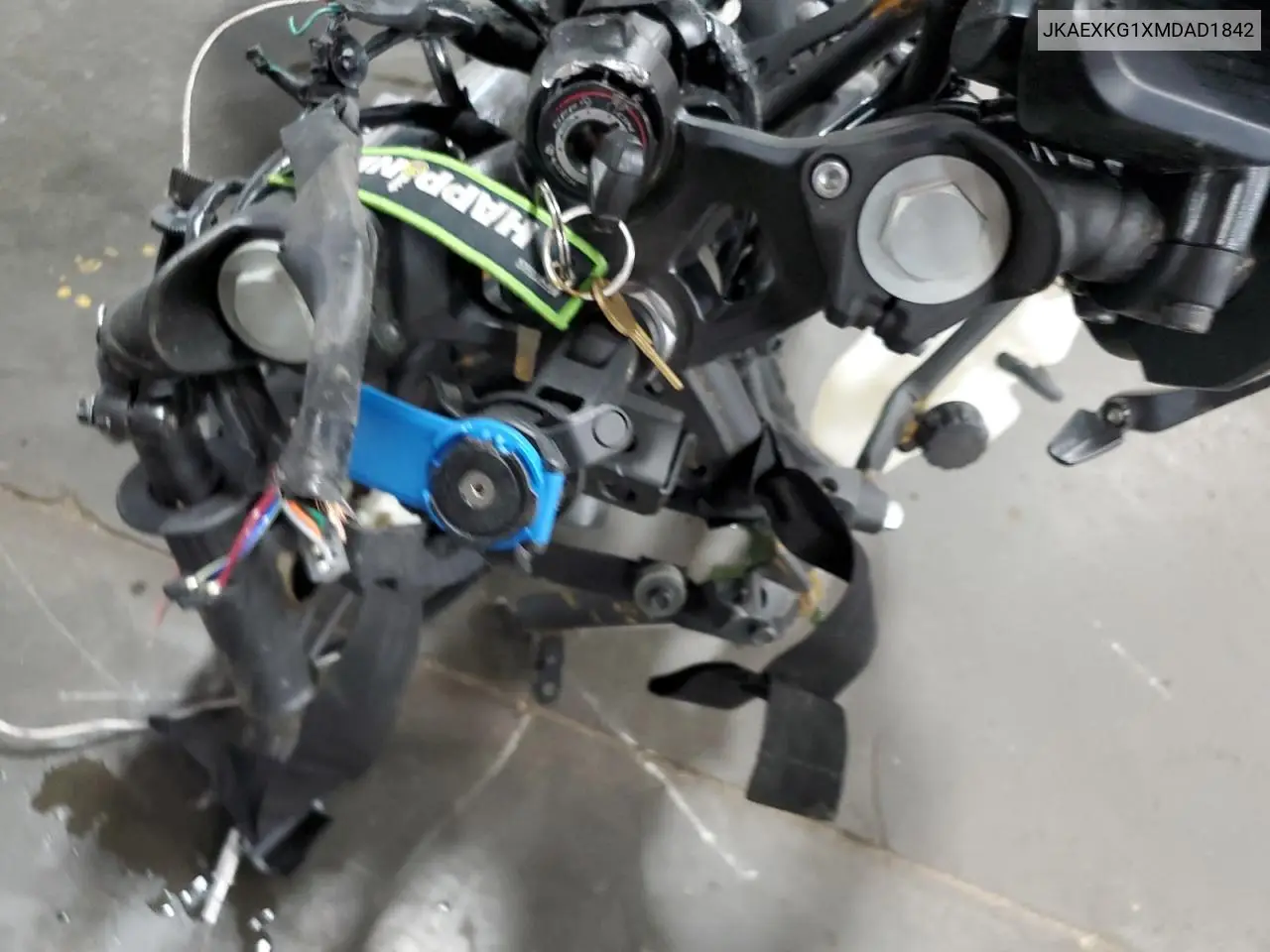 2021 Kawasaki Ex400 VIN: JKAEXKG1XMDAD1842 Lot: 59126175