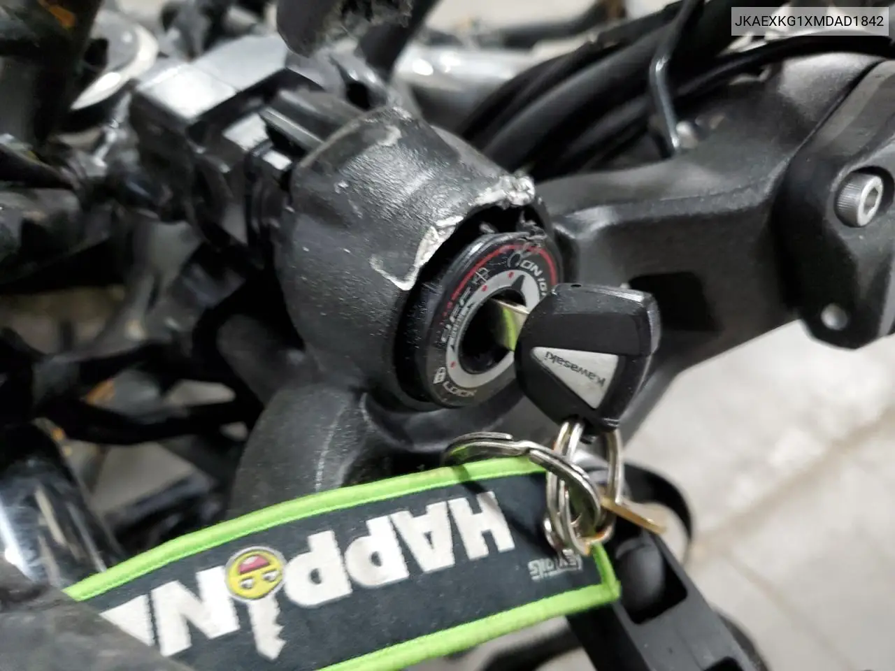 2021 Kawasaki Ex400 VIN: JKAEXKG1XMDAD1842 Lot: 59126175