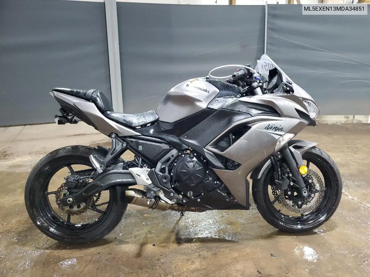 2021 Kawasaki Ex650 N VIN: ML5EXEN13MDA34851 Lot: 63193405
