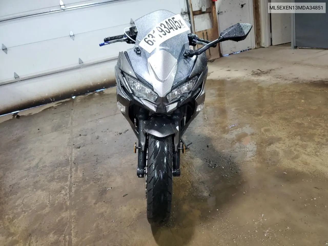 2021 Kawasaki Ex650 N VIN: ML5EXEN13MDA34851 Lot: 63193405