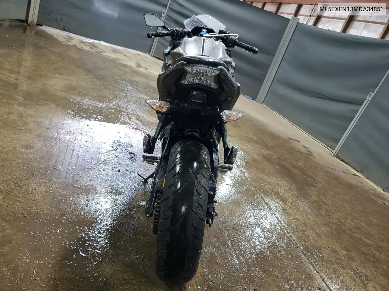 2021 Kawasaki Ex650 N VIN: ML5EXEN13MDA34851 Lot: 63193405