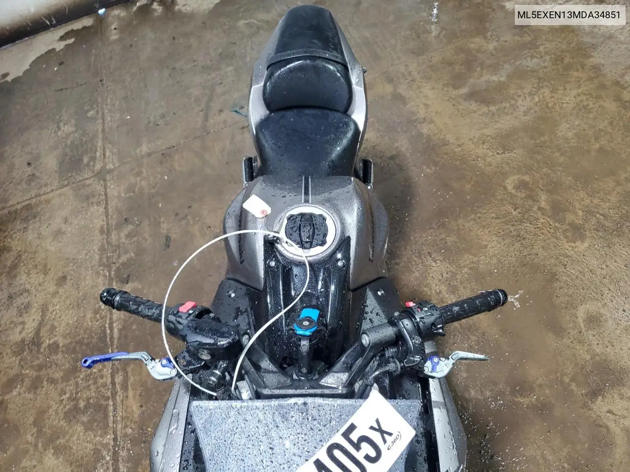 2021 Kawasaki Ex650 N VIN: ML5EXEN13MDA34851 Lot: 63193405