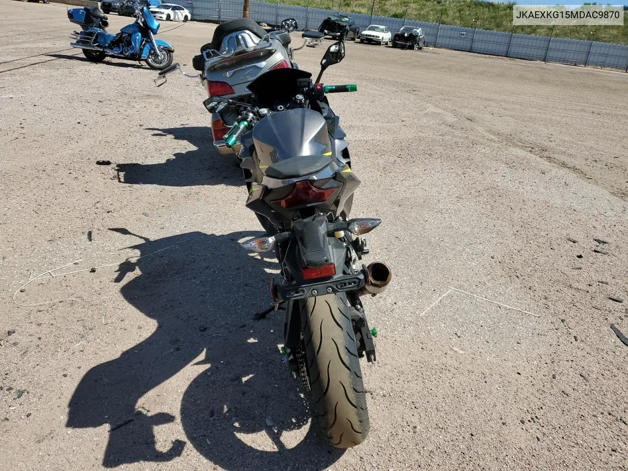 2021 Kawasaki Ex400 VIN: JKAEXKG15MDAC9870 Lot: 63639625