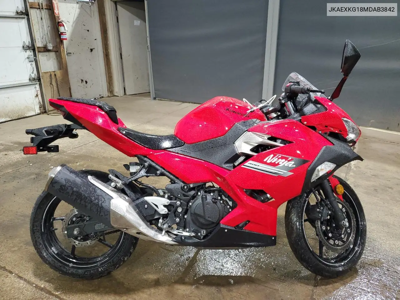 2021 Kawasaki Ex400 VIN: JKAEXKG18MDAB3842 Lot: 65139505