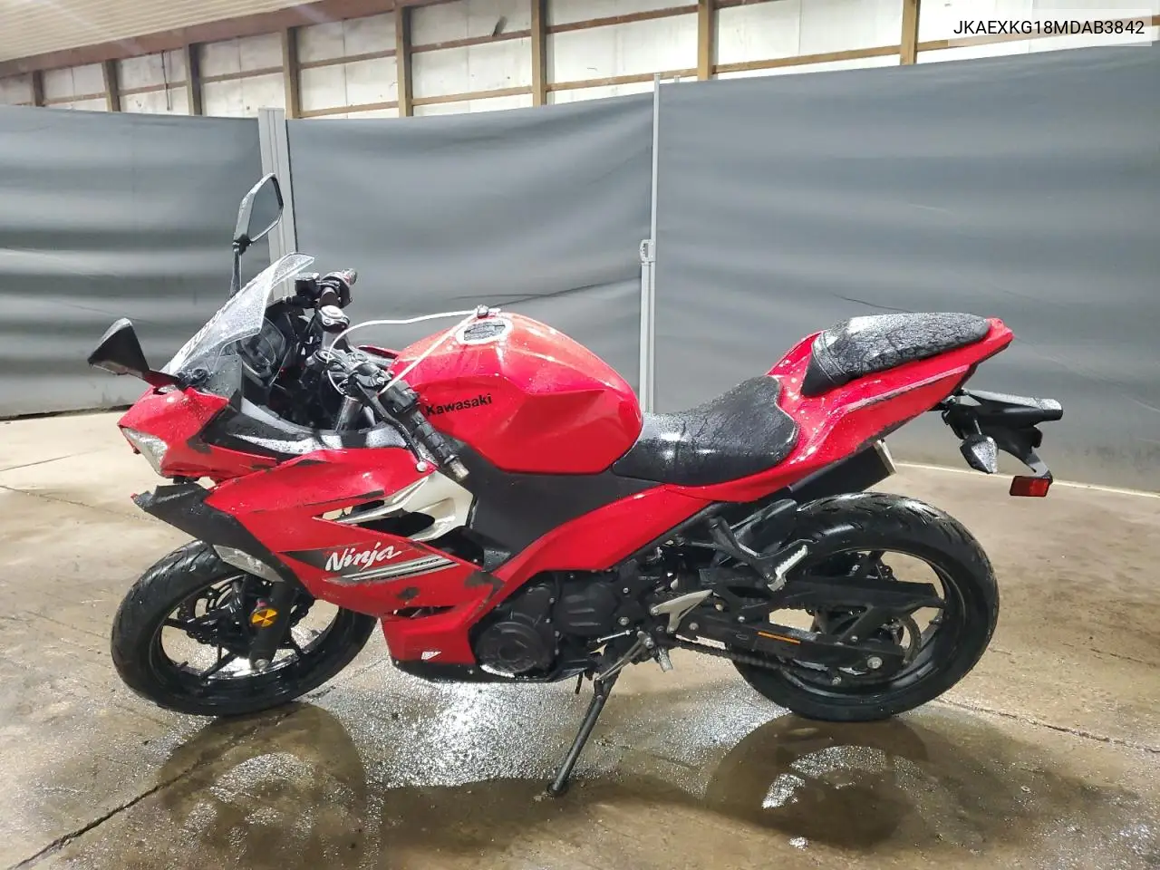 2021 Kawasaki Ex400 VIN: JKAEXKG18MDAB3842 Lot: 65139505