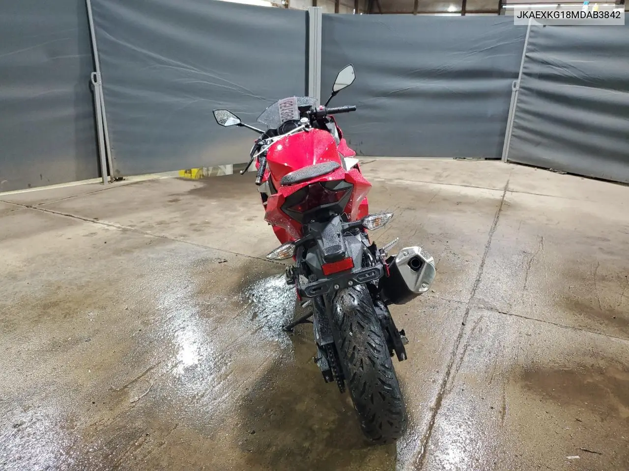 2021 Kawasaki Ex400 VIN: JKAEXKG18MDAB3842 Lot: 65139505