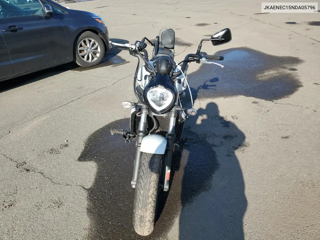 2022 Kawasaki En650 C VIN: JKAENEC15NDA05796 Lot: 44029785