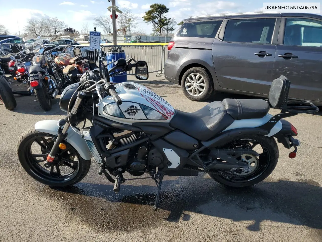 2022 Kawasaki En650 C VIN: JKAENEC15NDA05796 Lot: 44029785