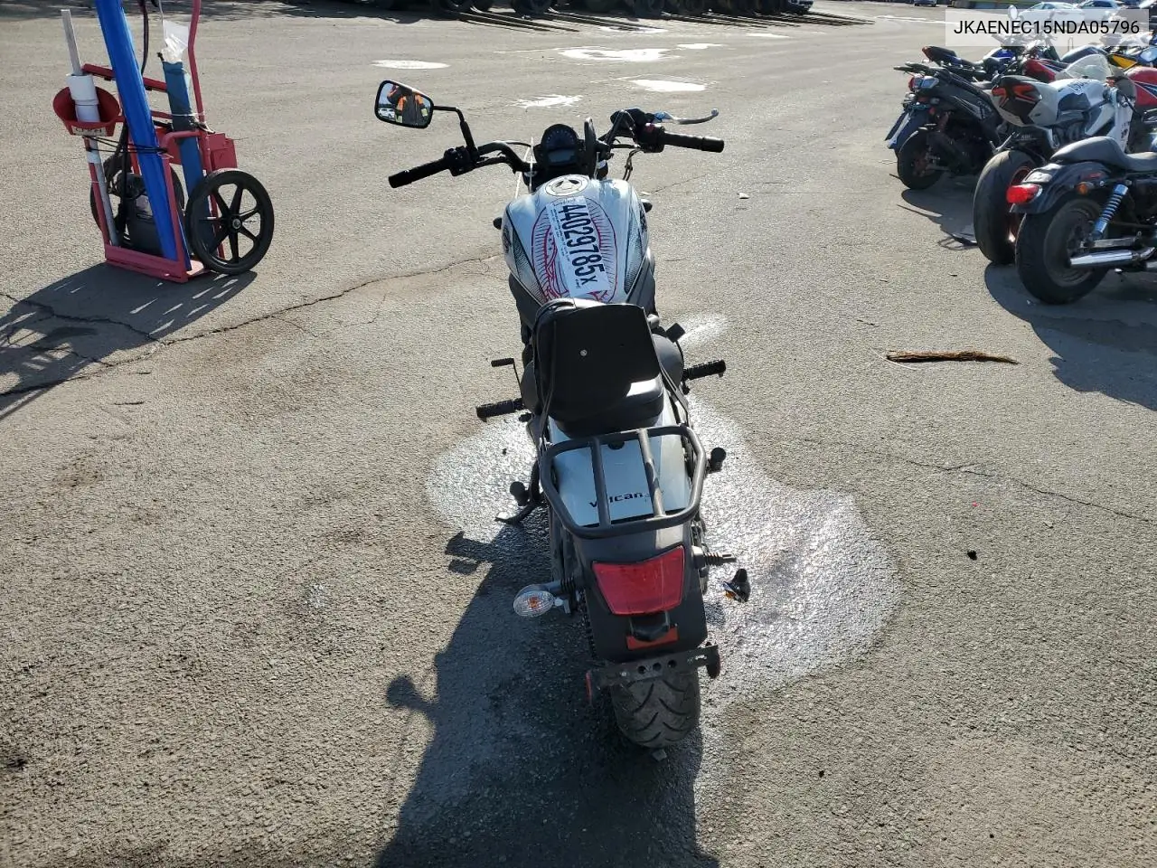 2022 Kawasaki En650 C VIN: JKAENEC15NDA05796 Lot: 44029785