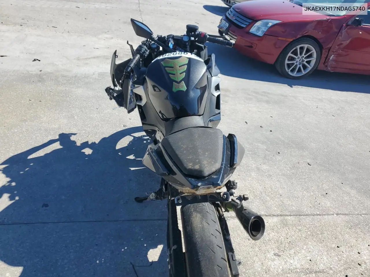 2022 Kawasaki Ex400 VIN: JKAEXKH17NDAG5740 Lot: 46268615