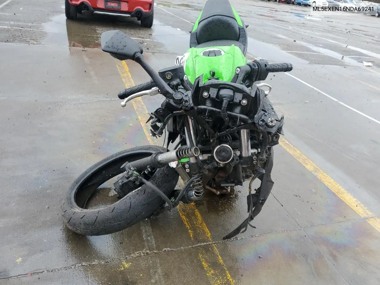 2022 Kawasaki Ex650 N VIN: ML5EXEN16NDA69241 Lot: 50356065