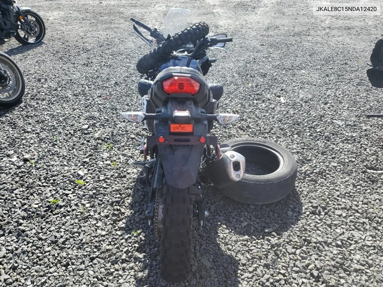 2022 Kawasaki Kle300 C VIN: JKALE8C15NDA12420 Lot: 53985555