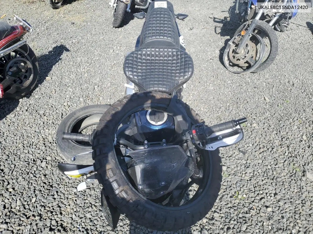 2022 Kawasaki Kle300 C VIN: JKALE8C15NDA12420 Lot: 53985555