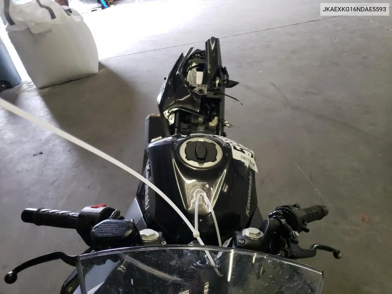 2022 Kawasaki Ex400 VIN: JKAEXKG16NDAE5593 Lot: 56933085