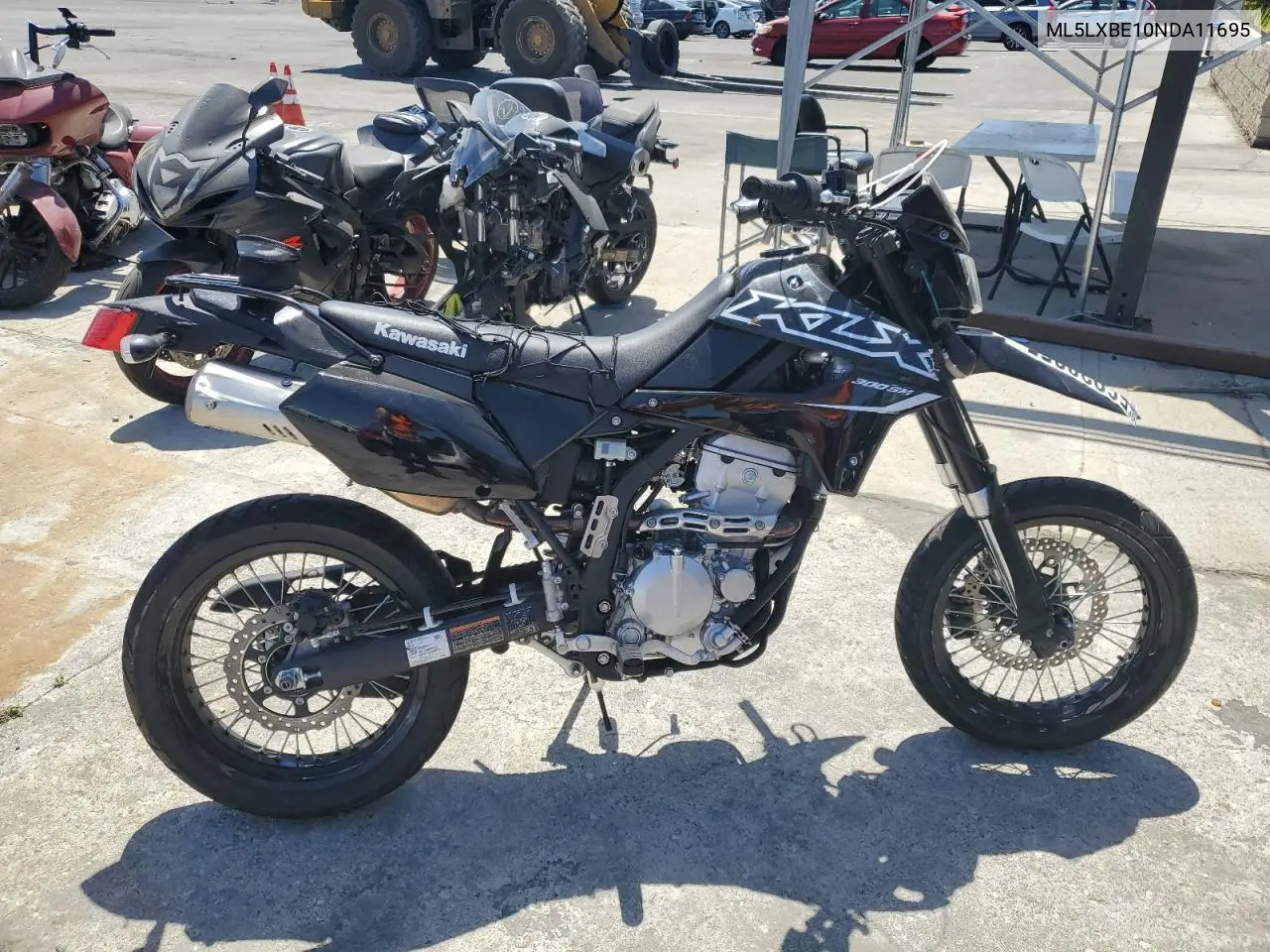 2022 Kawasaki Klx300 E VIN: ML5LXBE10NDA11695 Lot: 56938855