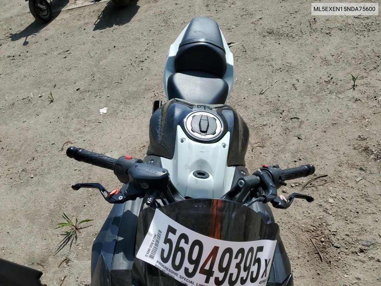 2022 Kawasaki Ex650 N VIN: ML5EXEN15NDA75600 Lot: 56949395