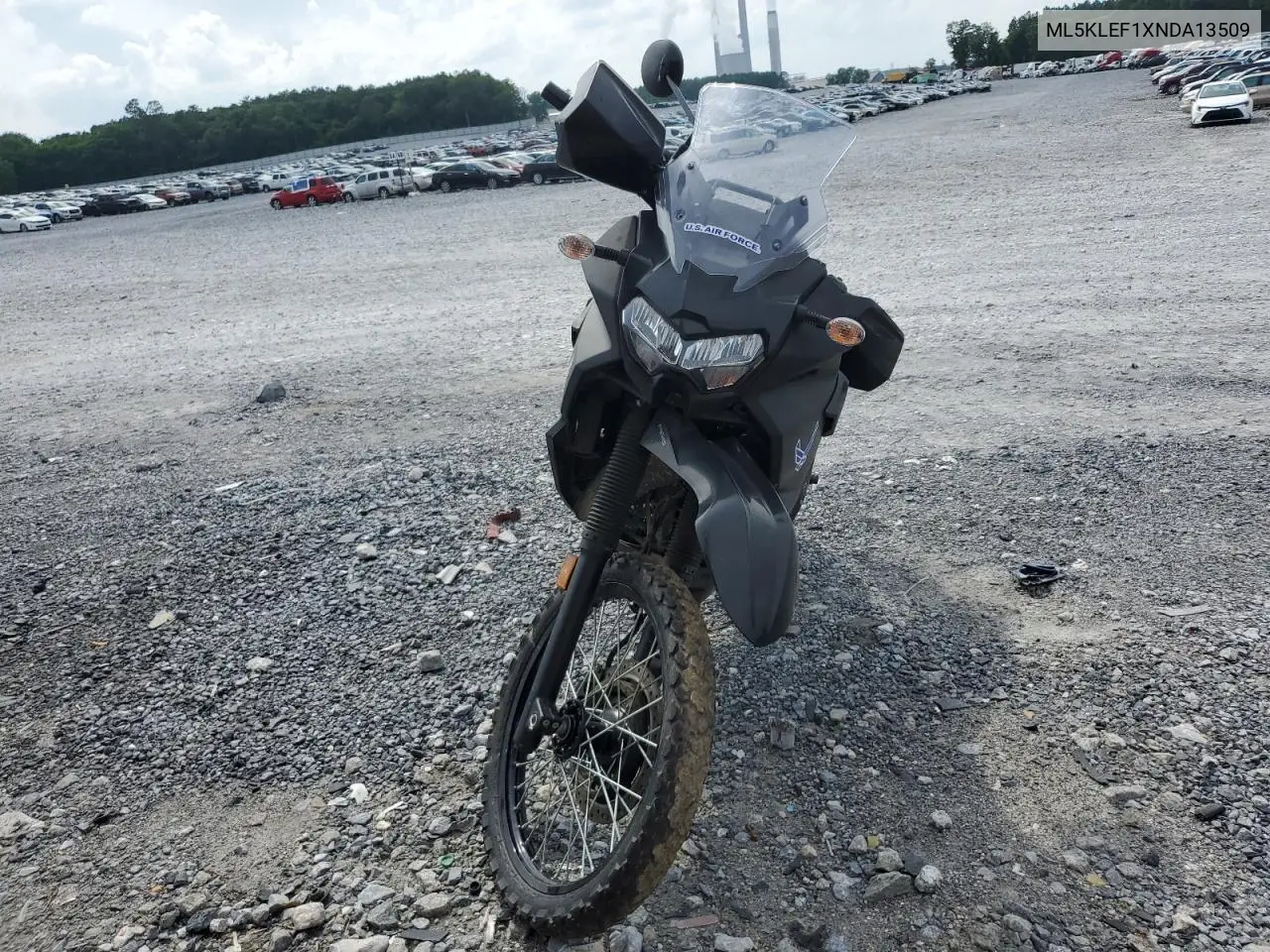 2022 Kawasaki Kl650 F VIN: ML5KLEF1XNDA13509 Lot: 57027045