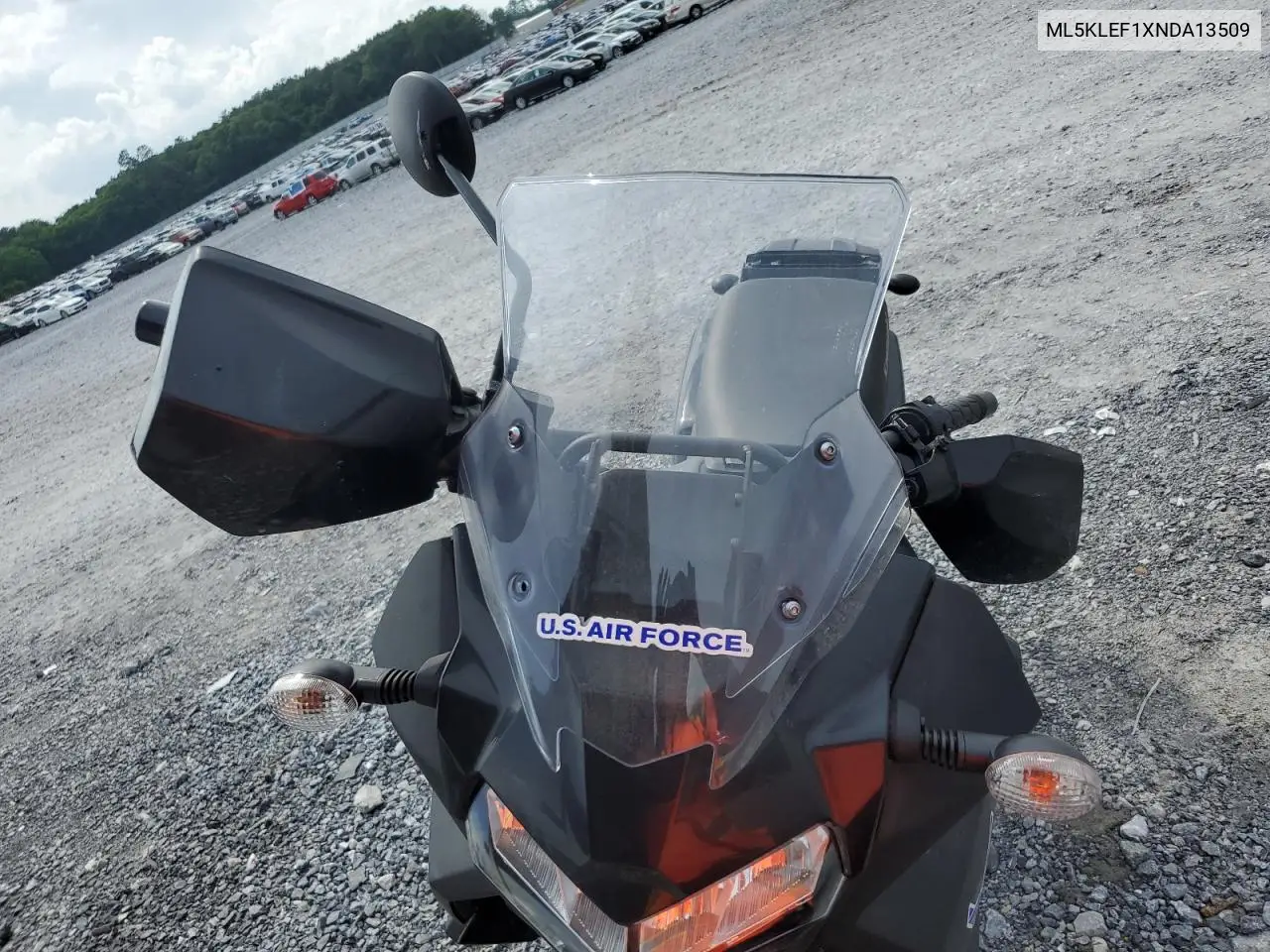 2022 Kawasaki Kl650 F VIN: ML5KLEF1XNDA13509 Lot: 57027045
