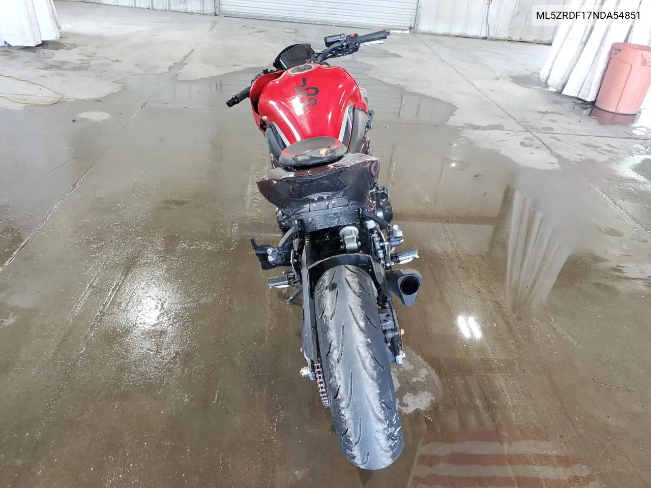 2022 Kawasaki Zr900 F VIN: ML5ZRDF17NDA54851 Lot: 57275975