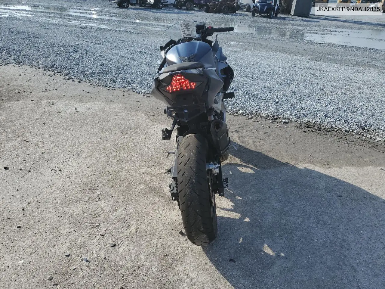 2022 Kawasaki Ex400 VIN: JKAEXKH19NDAH2835 Lot: 58441815
