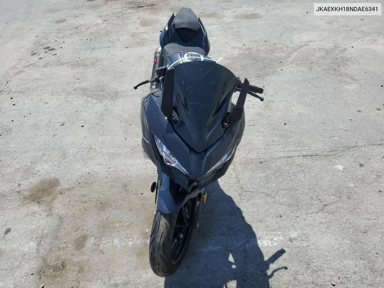 2022 Kawasaki Ex400 VIN: JKAEXKH18NDAE6341 Lot: 58566085