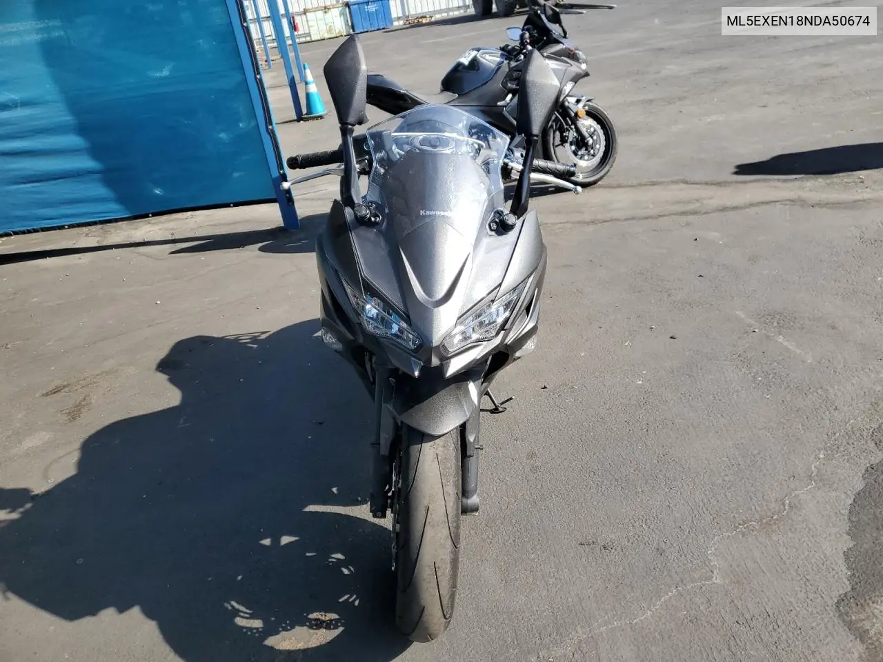 2022 Kawasaki Ex650 N VIN: ML5EXEN18NDA50674 Lot: 59193435