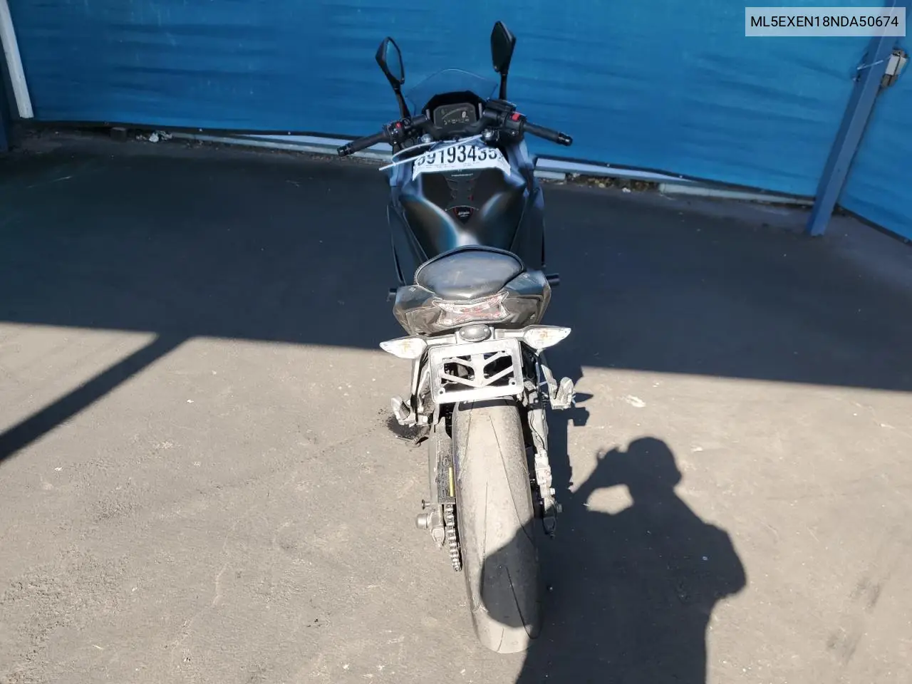 2022 Kawasaki Ex650 N VIN: ML5EXEN18NDA50674 Lot: 59193435
