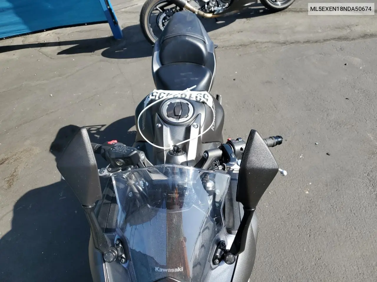 2022 Kawasaki Ex650 N VIN: ML5EXEN18NDA50674 Lot: 59193435
