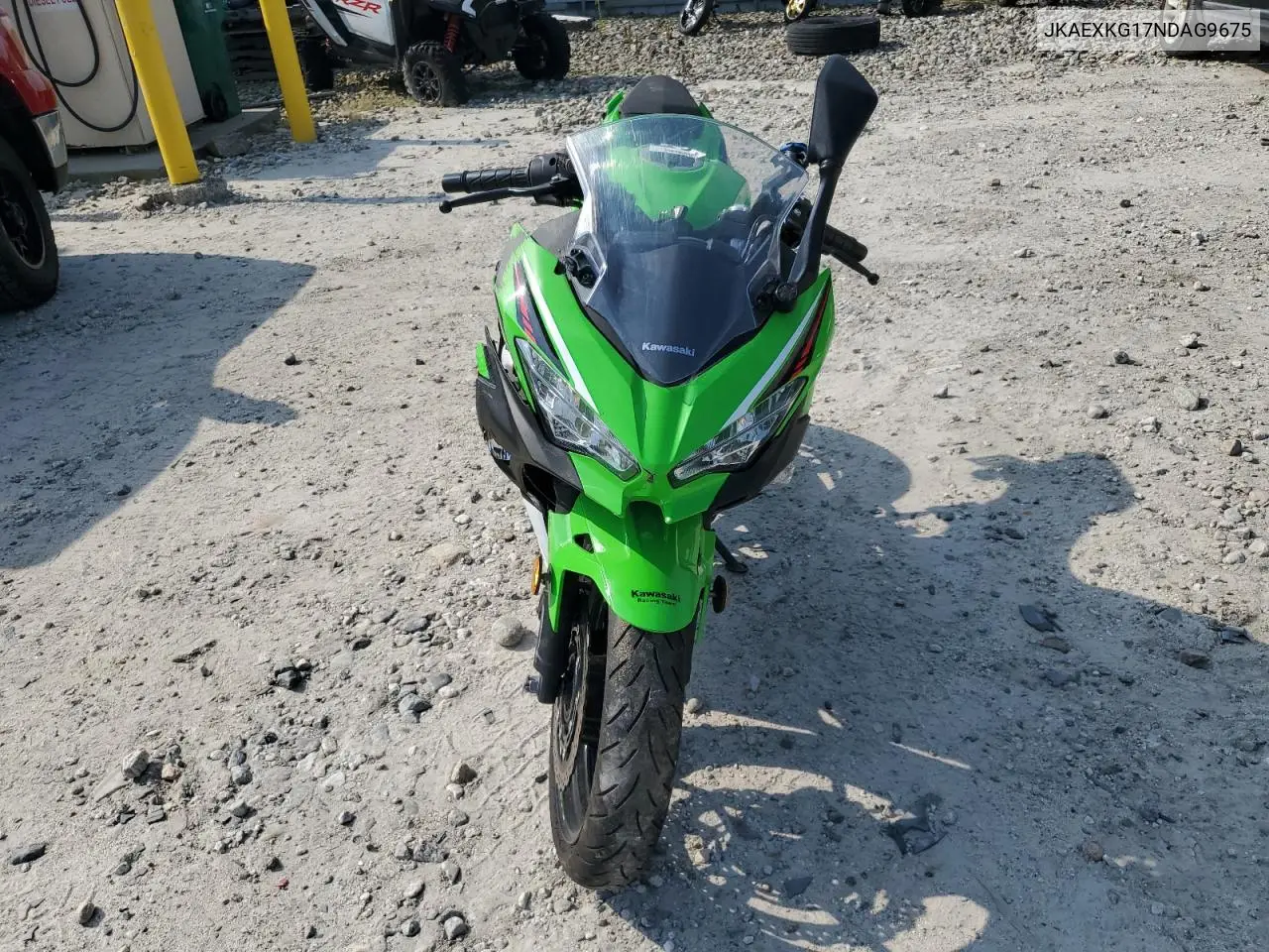 2022 Kawasaki Ex400 VIN: JKAEXKG17NDAG9675 Lot: 59634475