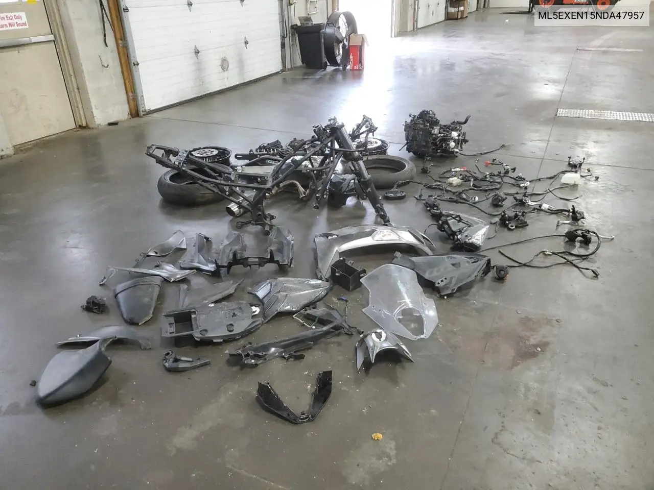 2022 Kawasaki Ex650 N VIN: ML5EXEN15NDA47957 Lot: 60078875