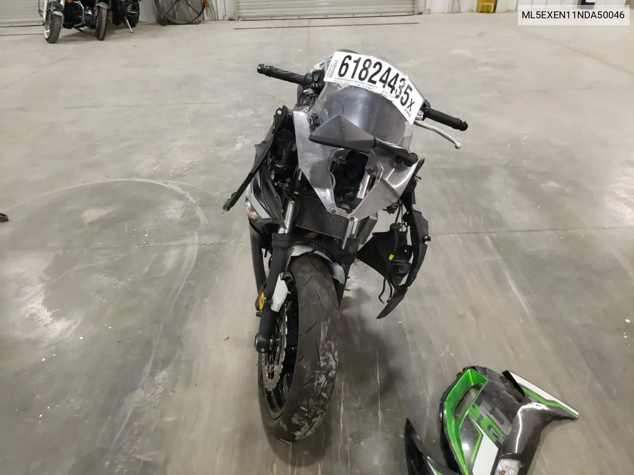 2022 Kawasaki Ex650 N VIN: ML5EXEN11NDA50046 Lot: 61824435