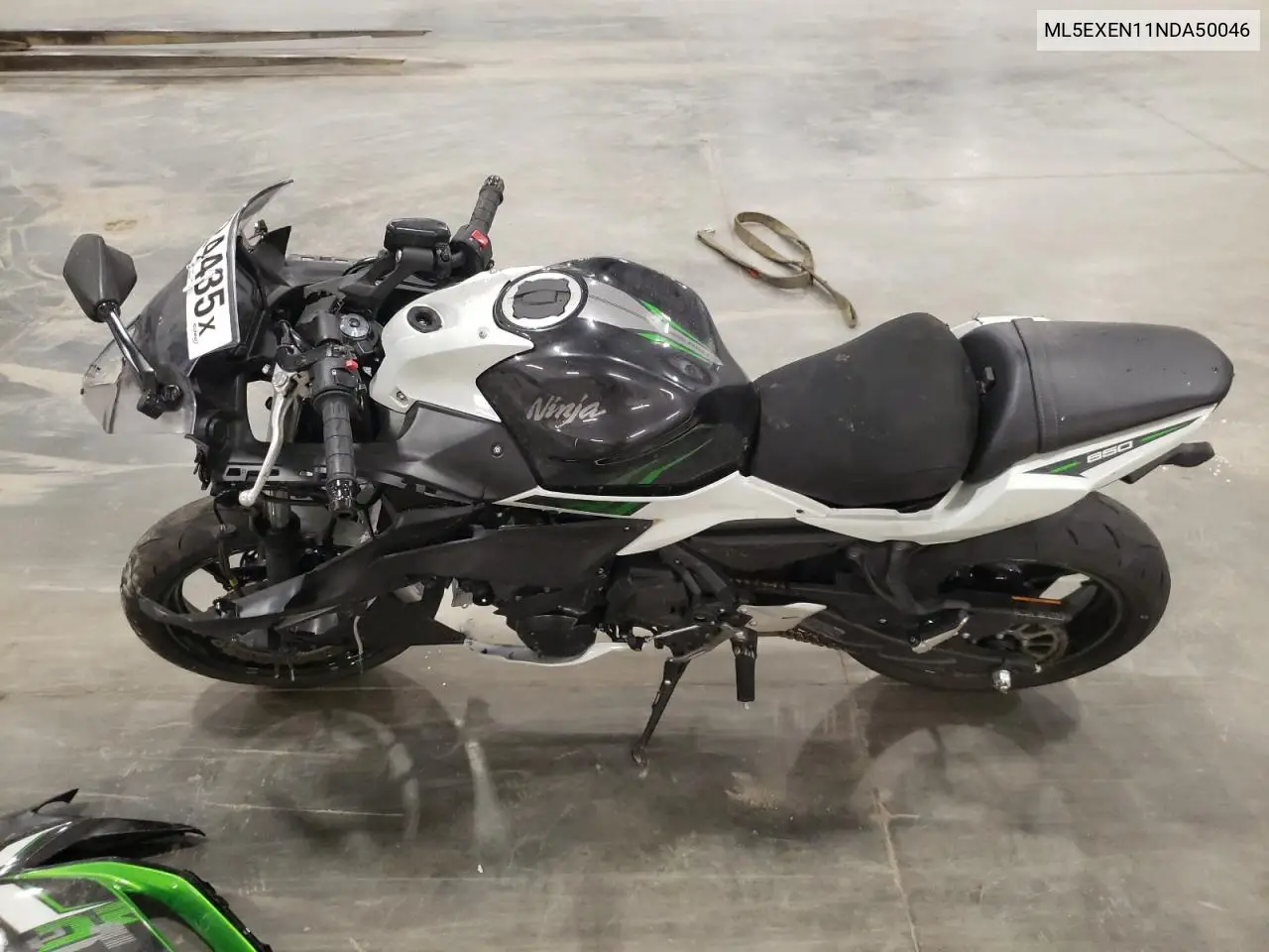 2022 Kawasaki Ex650 N VIN: ML5EXEN11NDA50046 Lot: 61824435