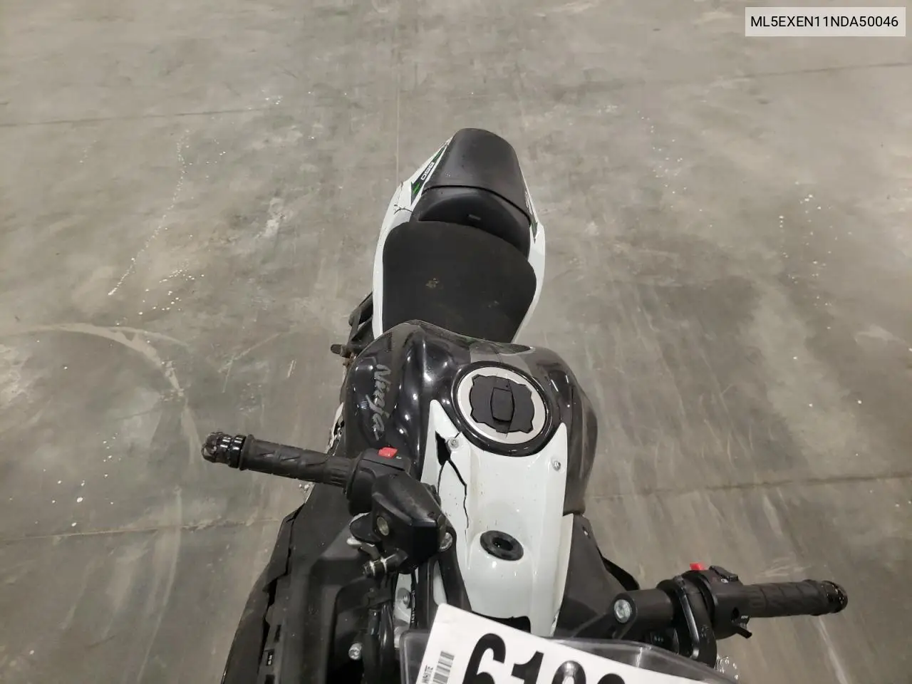 2022 Kawasaki Ex650 N VIN: ML5EXEN11NDA50046 Lot: 61824435