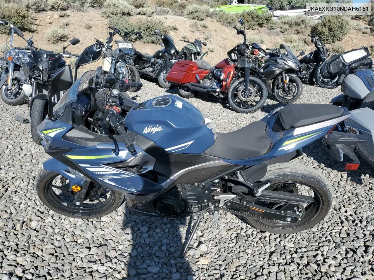 2022 Kawasaki Ex400 VIN: JKAEXKG10NDAH6161 Lot: 61837165