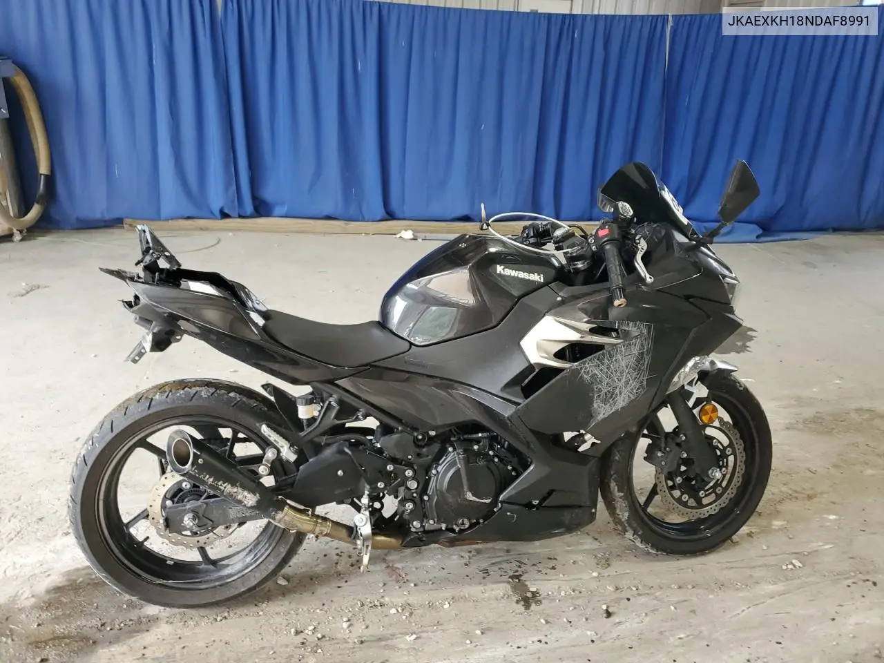 2022 Kawasaki Ex400 VIN: JKAEXKH18NDAF8991 Lot: 62463655