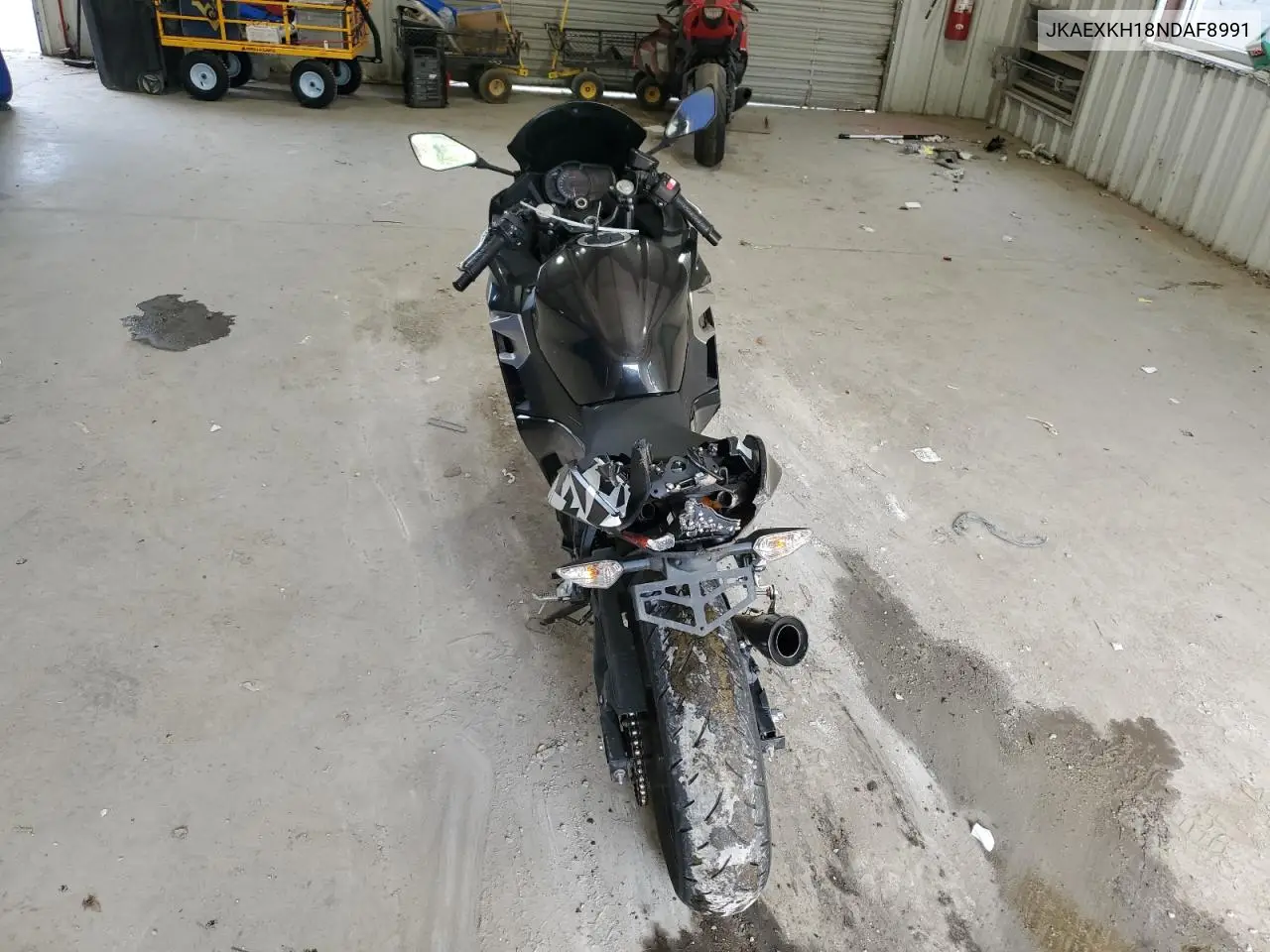 2022 Kawasaki Ex400 VIN: JKAEXKH18NDAF8991 Lot: 62463655