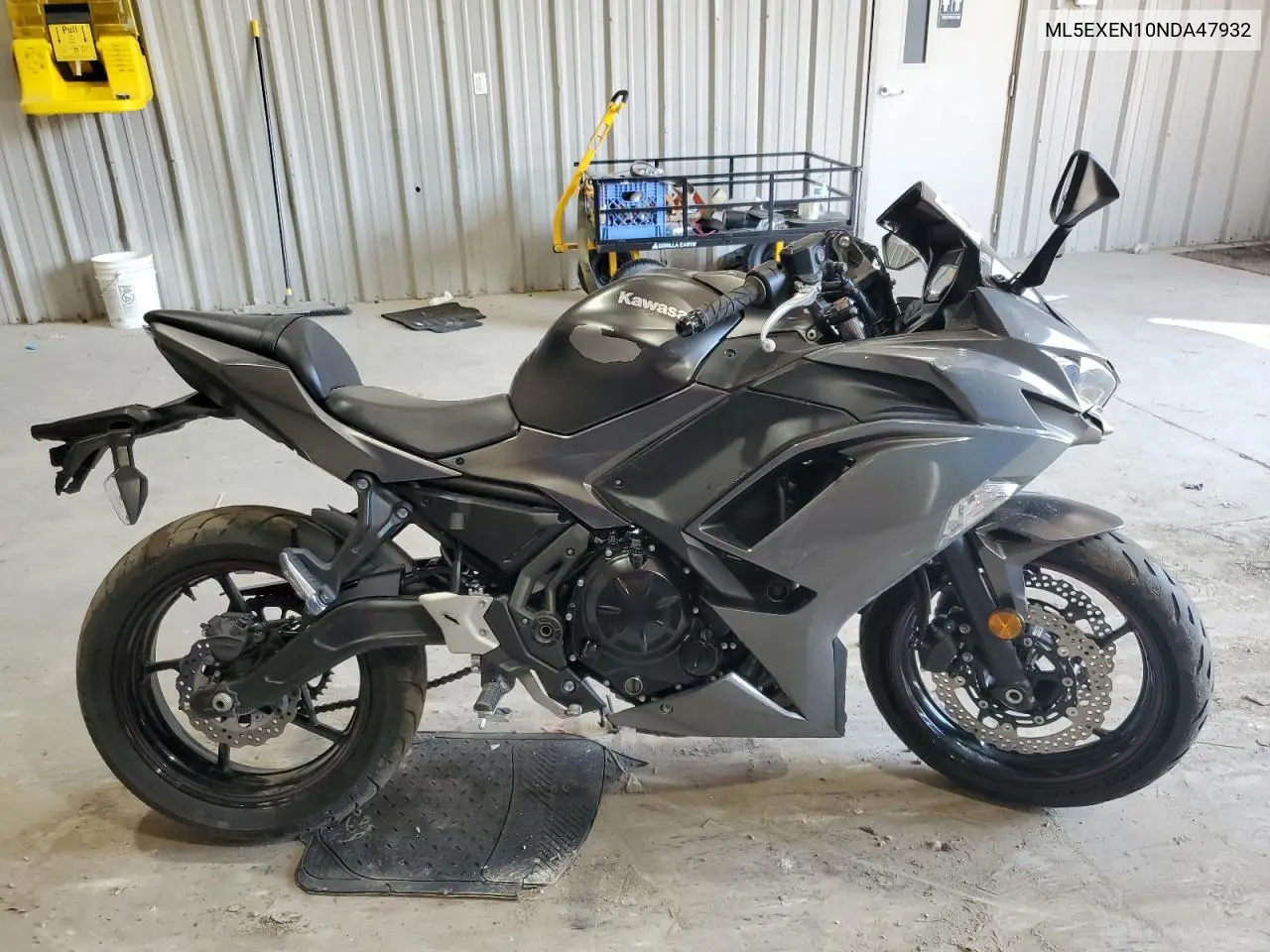2022 Kawasaki Ex650 N VIN: ML5EXEN10NDA47932 Lot: 62723755