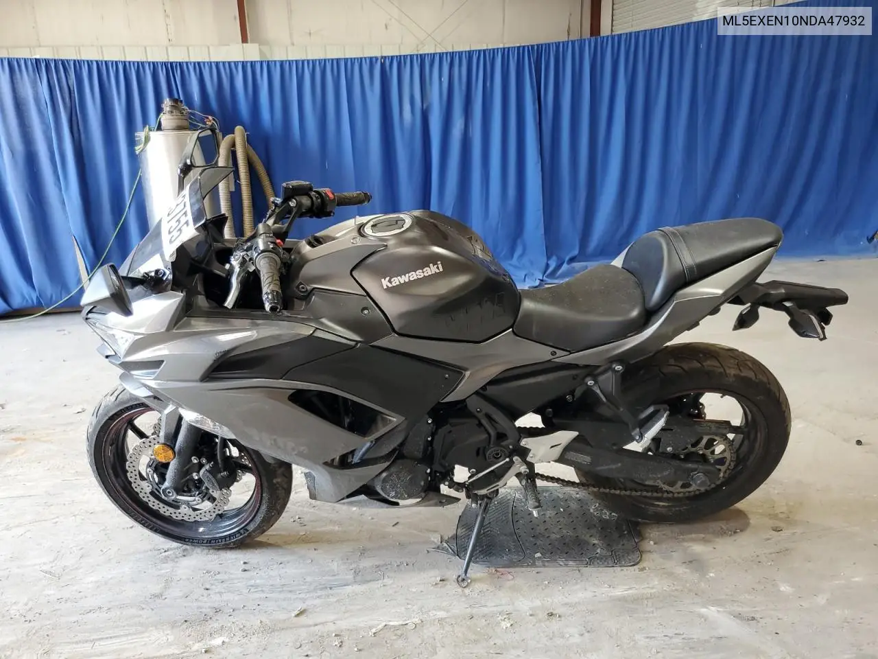2022 Kawasaki Ex650 N VIN: ML5EXEN10NDA47932 Lot: 62723755
