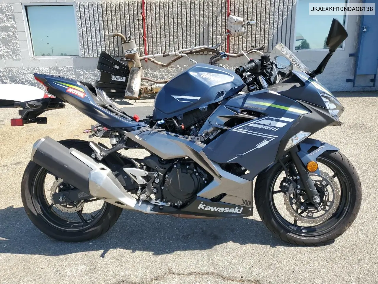 2022 Kawasaki Ex400 VIN: JKAEXKH10NDAG8138 Lot: 64492345