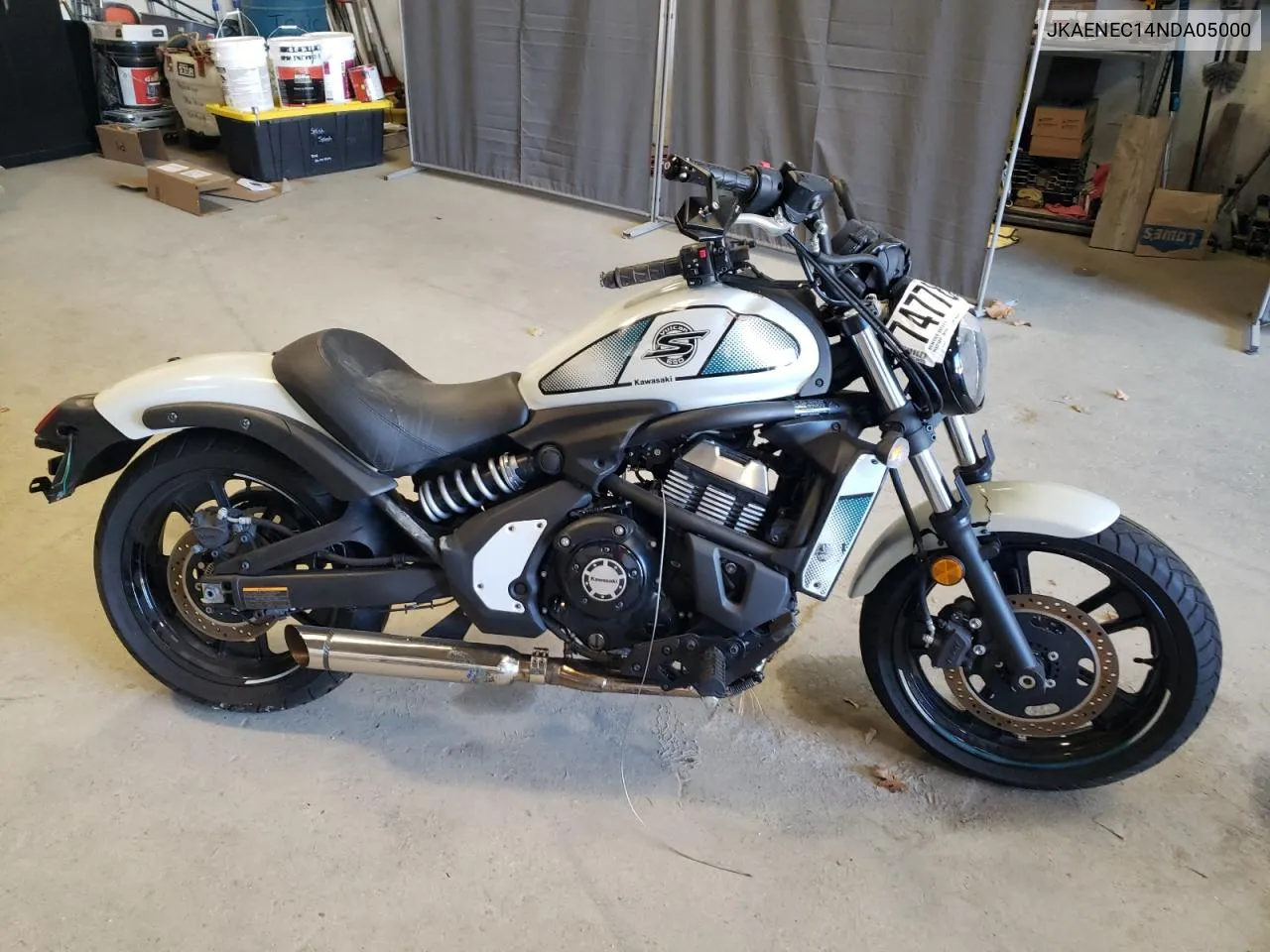 2022 Kawasaki En650 C VIN: JKAENEC14NDA05000 Lot: 74778014