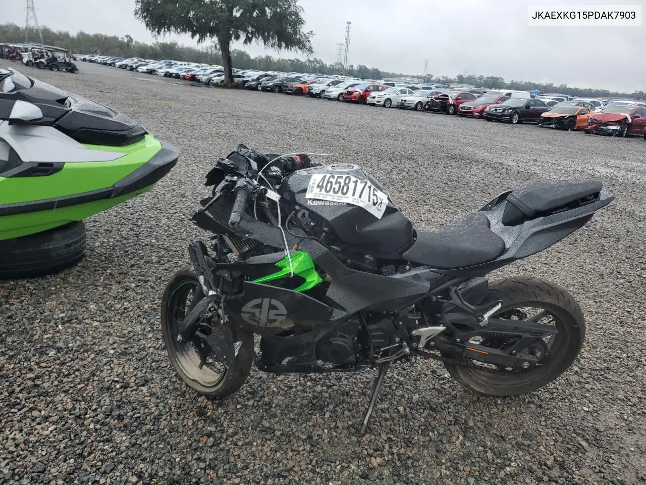 2023 Kawasaki Ex400 VIN: JKAEXKG15PDAK7903 Lot: 50242445
